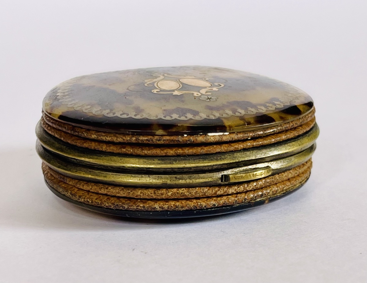 Tortoiseshell And Gold Coin Purse -photo-4